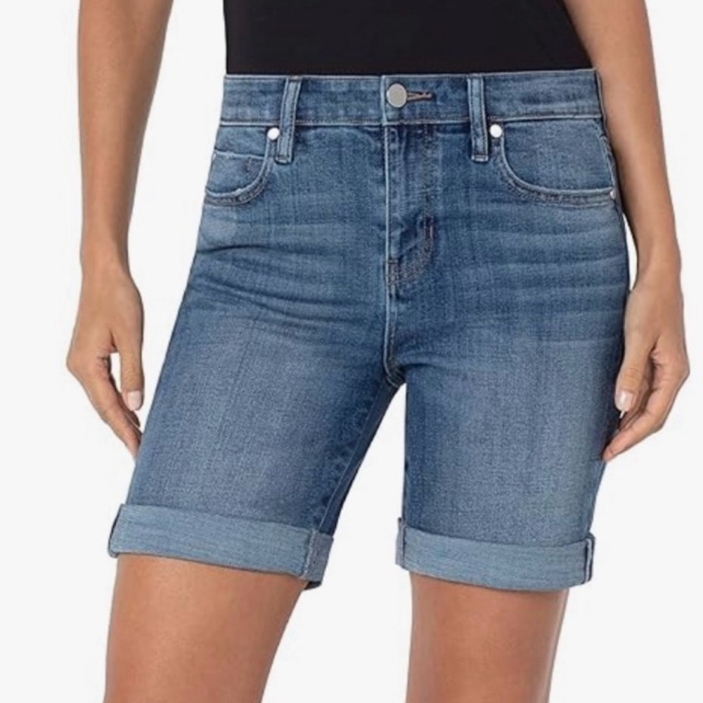 Liverpool Los Angeles Women’s Marley Monet Girlfriend Denim Shorts Size 20W